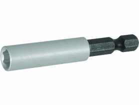 Uchwyt do bitów 1/4 magnetyczny 60 mm aluminium - blister - MODECO EXPERT