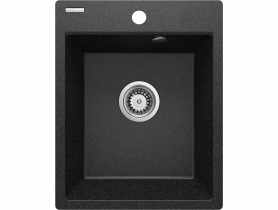 Zlewozmywak Corio grafit granit 1K B/O 400x500x211 DEANTE