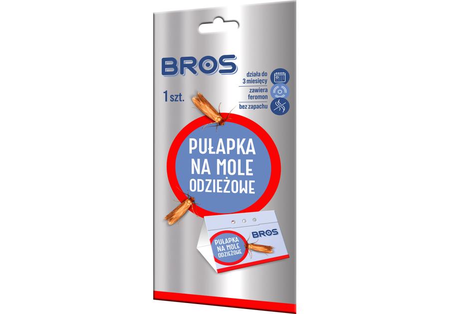 Zdjęcie: Pułapka feromonowa na mole odzieżowe BROS