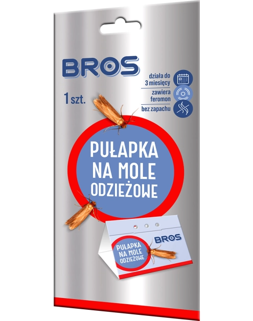 Zdjęcie: Pułapka feromonowa na mole odzieżowe BROS