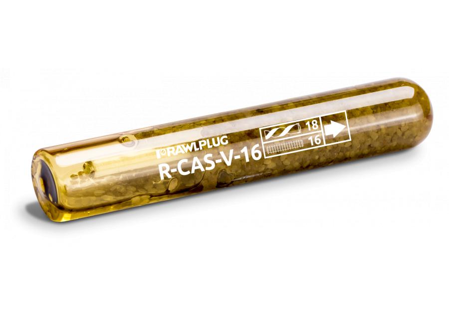 Zdjęcie: Kotwa winyloestrowa w ampułce - wkręcana R-CAS-V M10 mm 10 sztuk RAWLPLUG