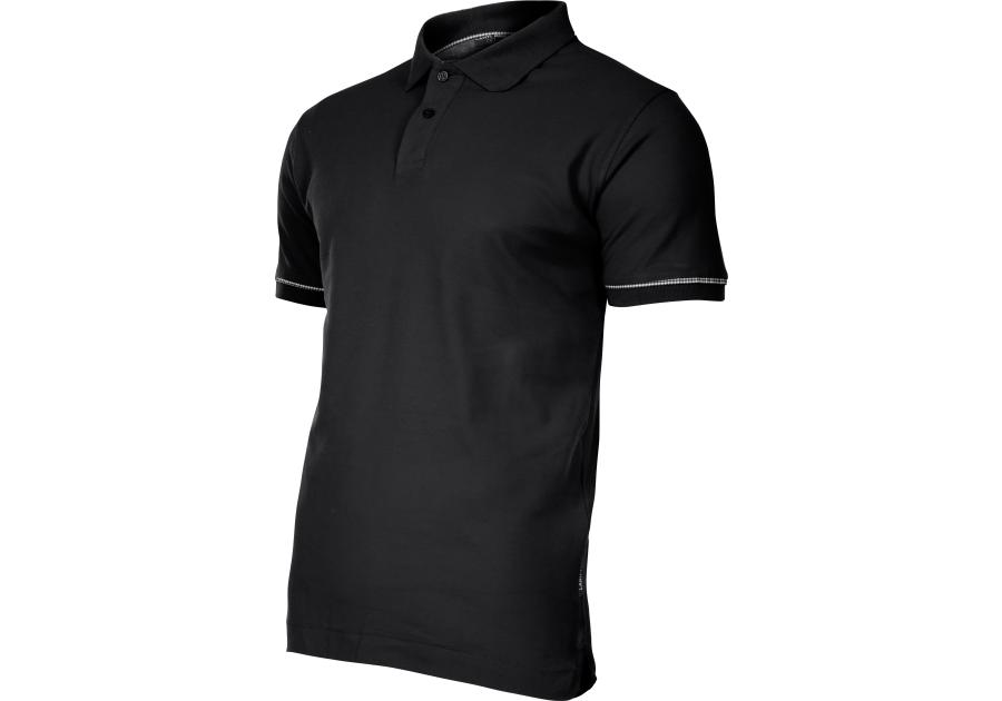Zdjęcie: Koszulka Polo, 220g/m2, czarna, 3XL, CE, LAHTI PRO