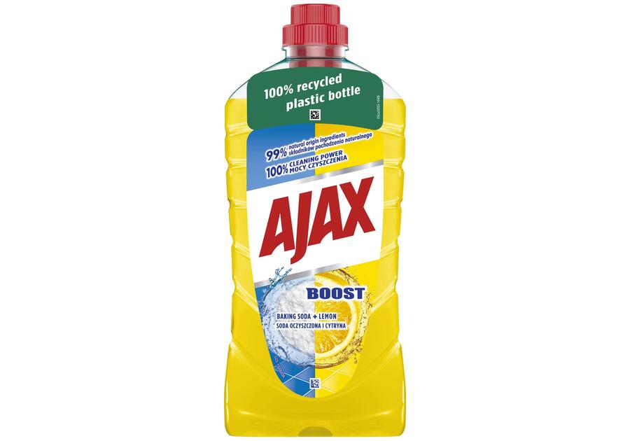 Zdjęcie: Płyn uniwersalny Boost Soda&Cytryna 1000 ml AJAX