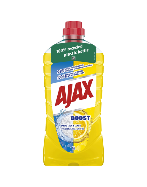 Zdjęcie: Płyn uniwersalny Boost Soda&Cytryna 1000 ml AJAX