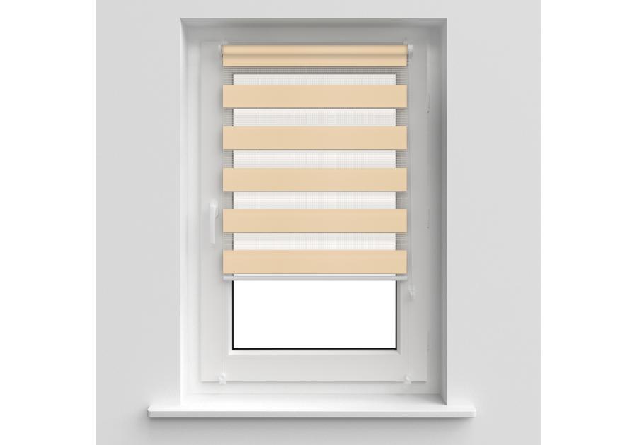 Zdjęcie: Roleta 97x140 cm Zebra II beż DECODESIGN