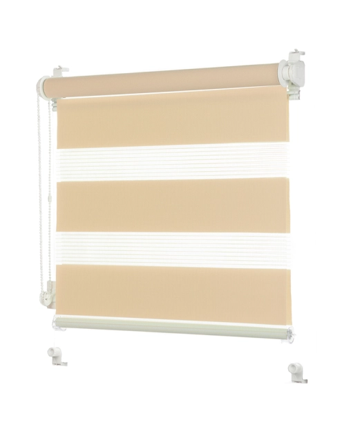 Zdjęcie: Roleta 97x140 cm Zebra II beż DECODESIGN