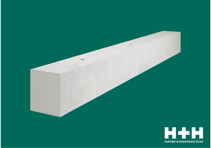 Zdjęcie: Belka nadprożowa Gold+ 175x125x1250 mm H+H