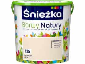 Farba Barwy Natury jaśminowa aleja 135 2,5L ŚNIEŻKA