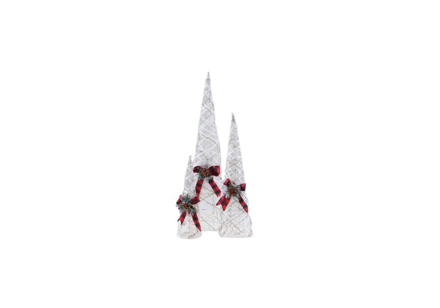 Zdjęcie: Ozdoba bożonarodzeniowa choinka 40 cm - 10 LED EM&EM