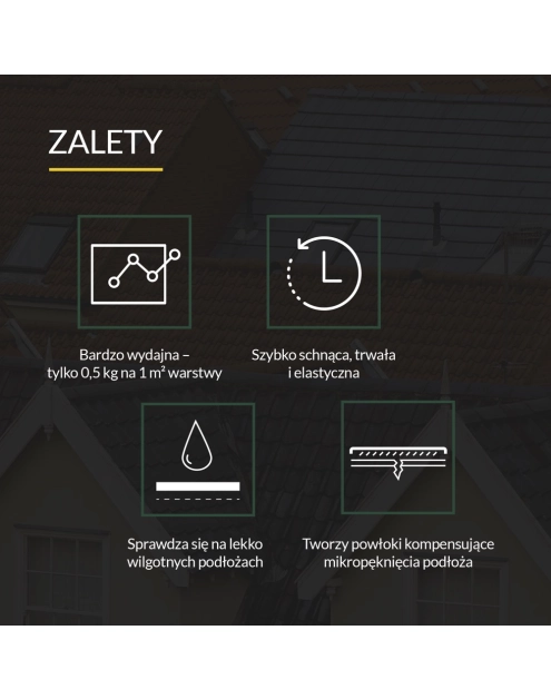 Zdjęcie: Masa bitumiczna do izolacji powłokowych Abizol P 9 kg TYTAN PROFESSIONAL