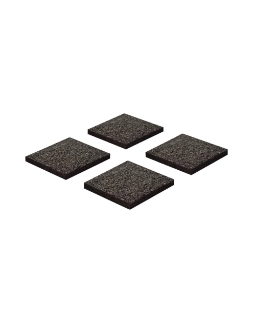 Zdjęcie: Podkładki gumowe antywibracyjne 10x10x1 cm, komplet 4 sztuk METRO