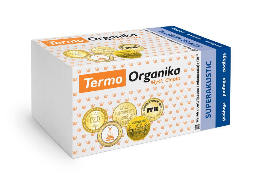 Zdjęcie: Styropian Super Akustic podłoga 1000x500x17 mm TERMO ORGANIKA