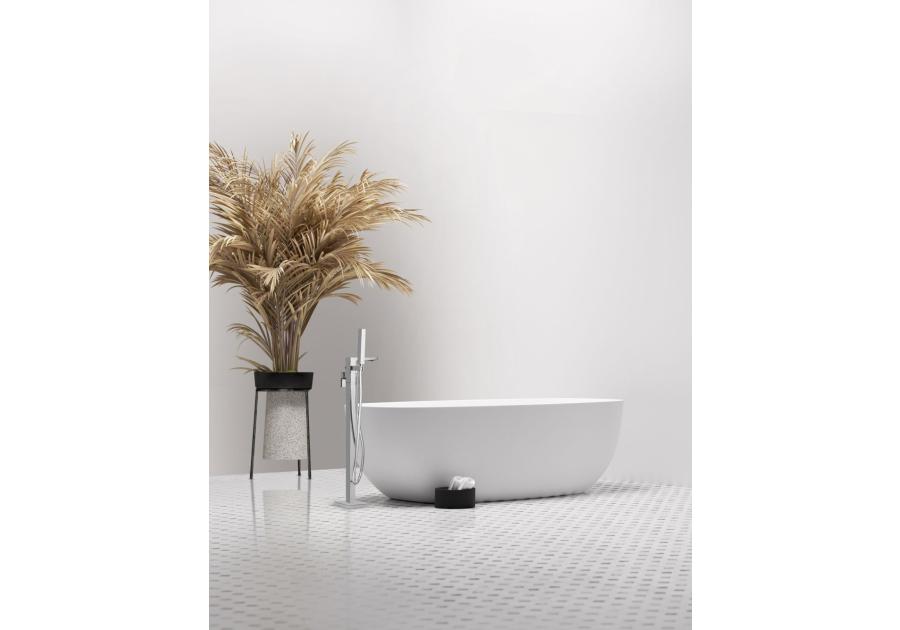 Zdjęcie: Wolnostojąca bateria wannowa Paros chrom INVENA