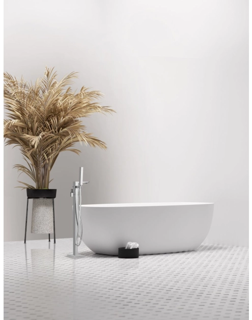 Zdjęcie: Wolnostojąca bateria wannowa Paros chrom INVENA