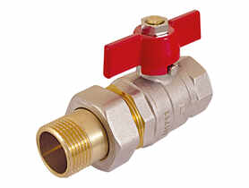 Zawór kulowy ze śrubunkiem 1 FERRO