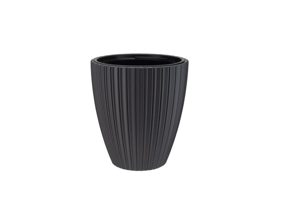 Zdjęcie: Doniczka Mika 30 cm antracyt VERDENIA