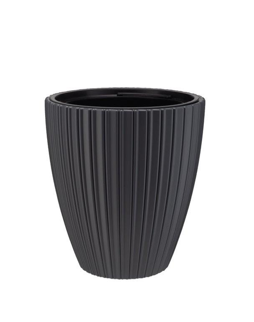 Zdjęcie: Doniczka Mika 30 cm antracyt VERDENIA