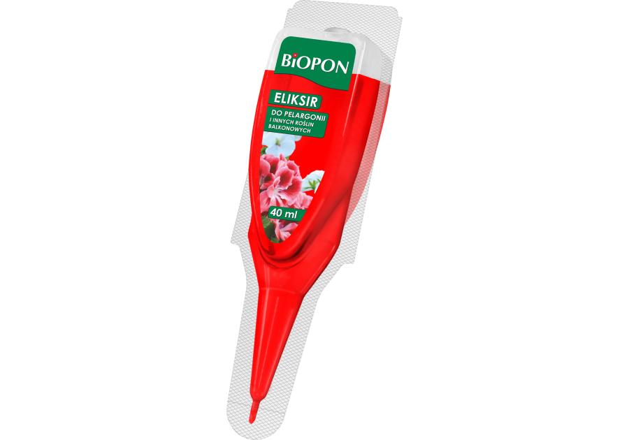 Zdjęcie: Eliksir do pelargoni i innych roślin balkonowych 40 ml BIOPON