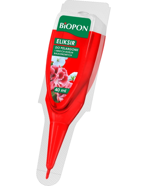 Zdjęcie: Eliksir do pelargoni i innych roślin balkonowych 40 ml BIOPON