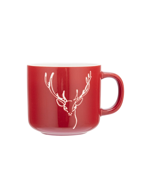 Zdjęcie: Kubek 370 ml Zimowe marzenia dekoracja jeleń ALTOM DESIGN