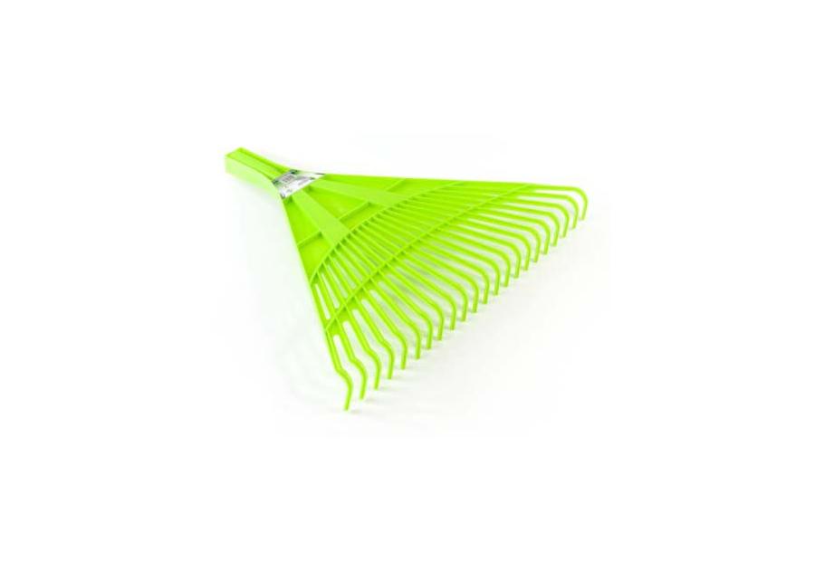 Zdjęcie: Grabie ogrodowe proste 22 zęby s-80501 + trzonek drewniany s-80509 STALCO GARDEN