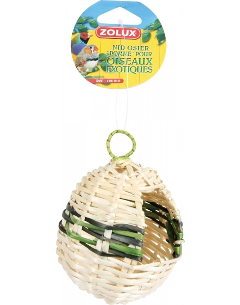 Zdjęcie: Gniazdo dla ptaków Jabłko 9 cm ZOLUX