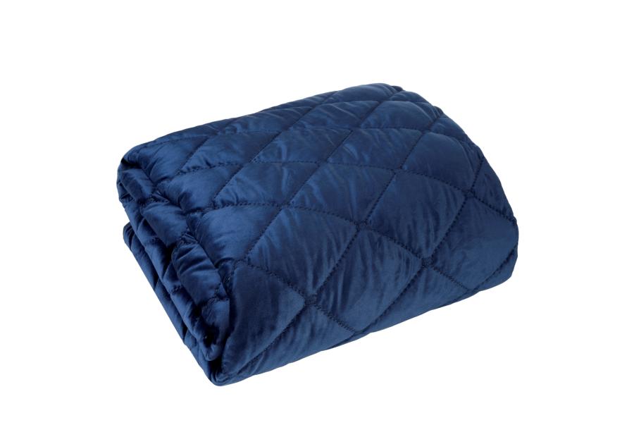 Zdjęcie: Narzuta dekoracyjna Amareta 170x210 cm granatowa EUROFIRANY