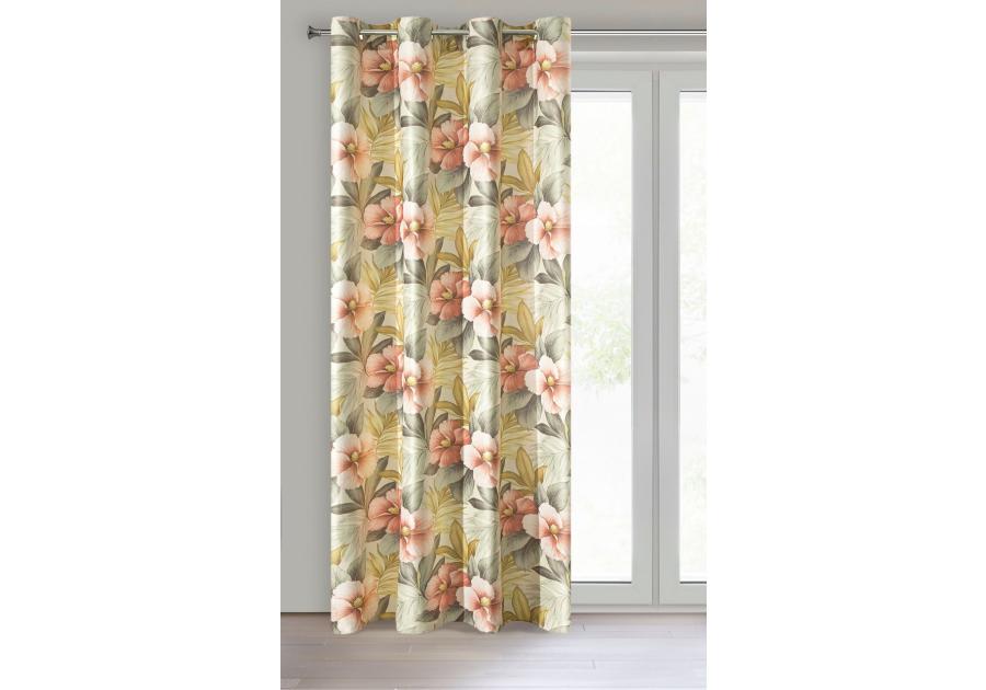 Zdjęcie: Zasłona gotowa Mariah 140 x 250 cm kremowy EUROFIRANY