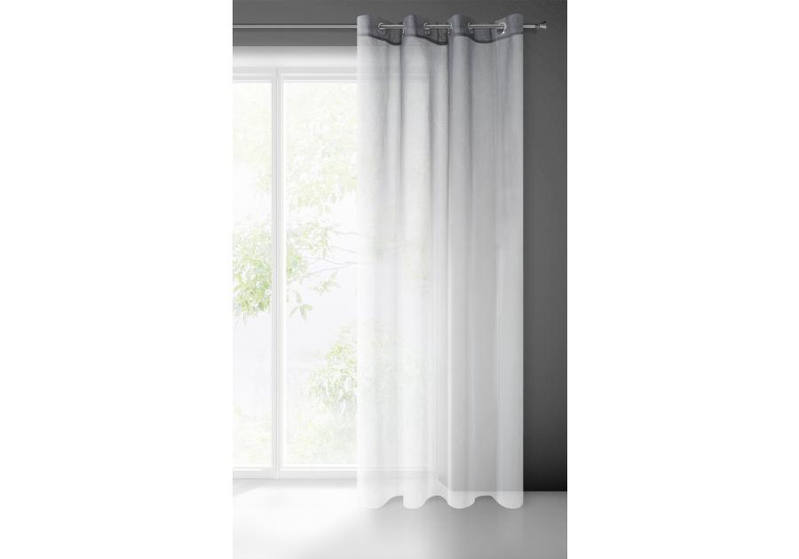 Zdjęcie: Zasłona gotowa Ravia 140 x 250 cm biały EUROFIRANY
