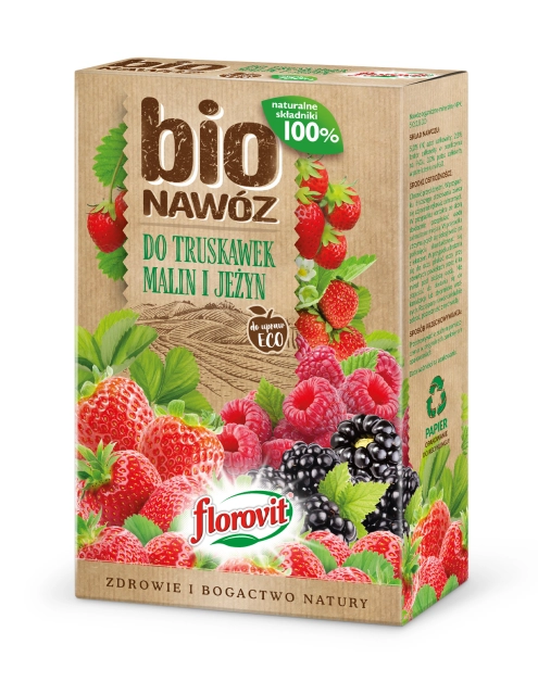 Zdjęcie: Nawóz Bio do truskawek, malin i jeżyn 700 g FLOROVIT