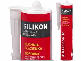 Silikon sanitarny bezbarwny 300 ml RAWLPLUG