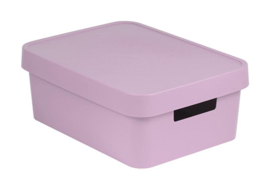 Zdjęcie: Pojemnik Infinity 11 L z pokrywą róż CURVER