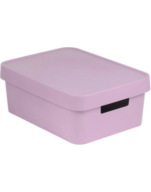 Zdjęcie: Pojemnik Infinity 11 L z pokrywą róż CURVER