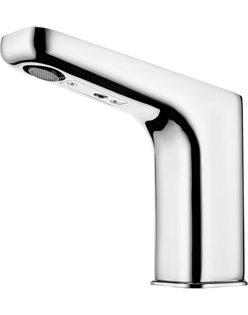 Zdjęcie: Bateria umywalkowa bezdotykowa bez regulacji temperatury - 230/6V Hiacynt chrom DEANTE