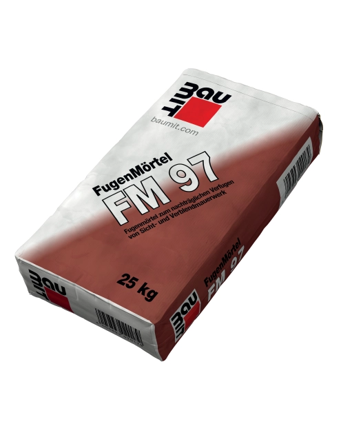 Zdjęcie: Zaprawa do fugowania muru licowego FM 97 - ekstra biały Kreda 25 kg BAUMIT