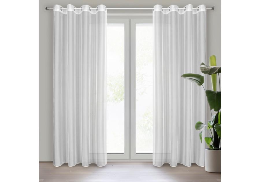 Zdjęcie: Firana gotowa Anabel 140x260 cm biały EUROFIRANY