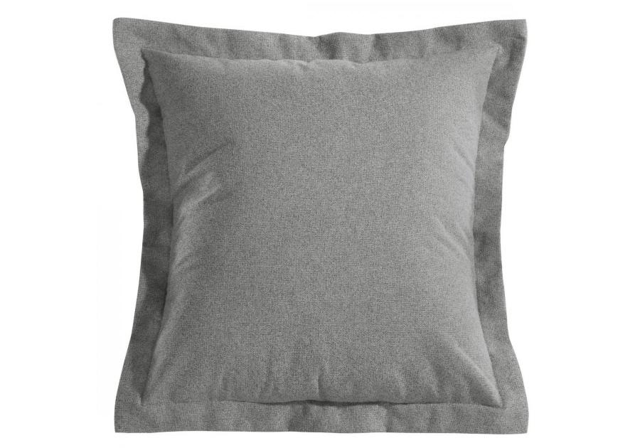 Zdjęcie: Poszewka dekoracyjna w stylu Boho z lamówką Lidia 40x40 cm srebrna EUROFIRANY