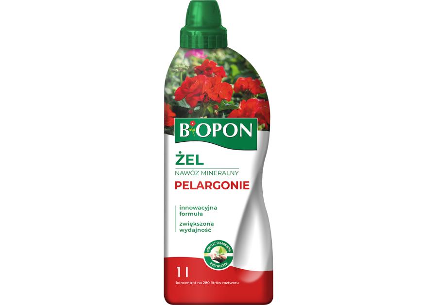 Zdjęcie: Żel nawóz mineralny do pelargonii 1 L BOPON