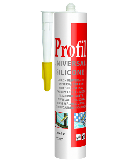 Zdjęcie: Silikon uniwersalny Profil 270 ml biały