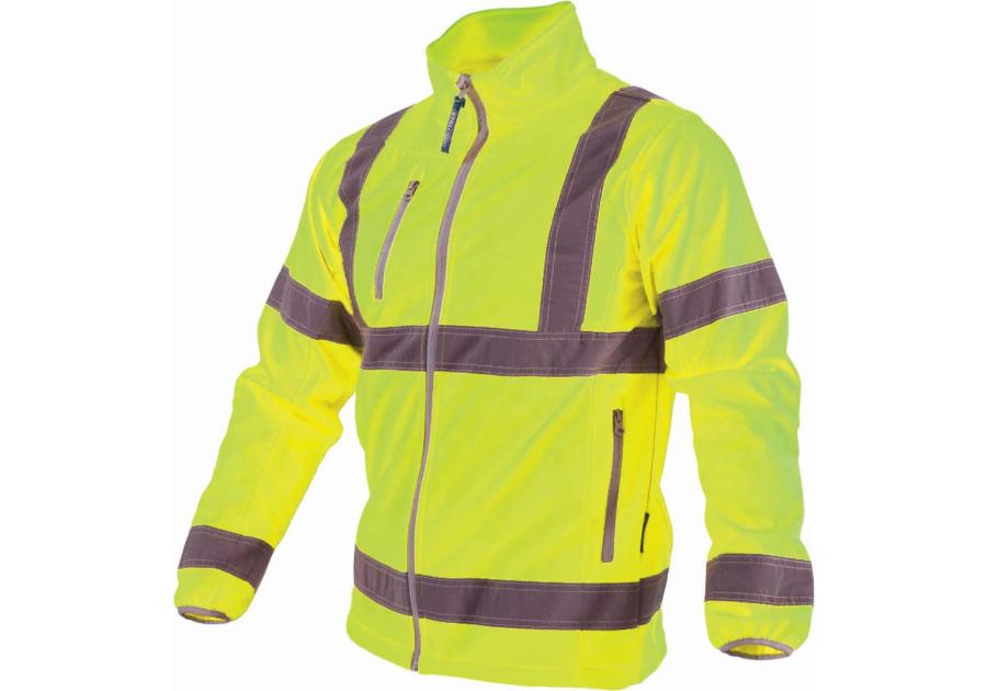 Zdjęcie: Softshell odblaskowy żółty Neon M STALCO PREMIUM