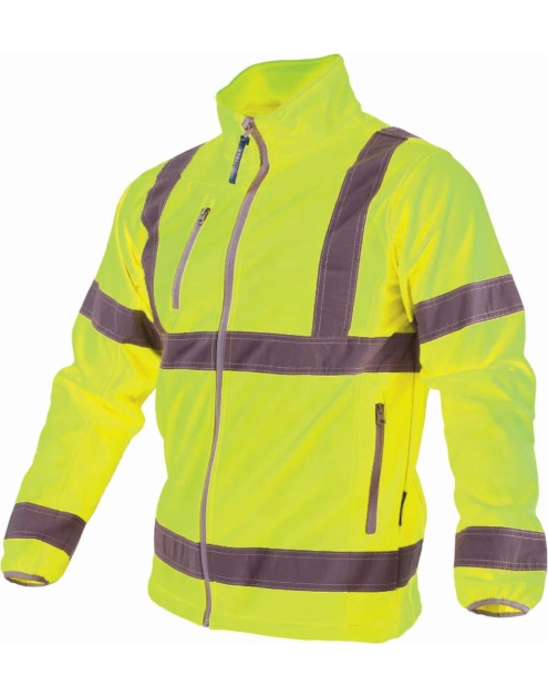 Zdjęcie: Softshell odblaskowy żółty Neon M STALCO PREMIUM