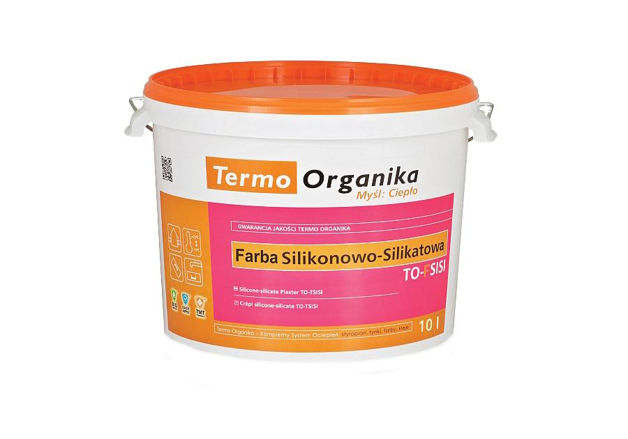 Zdjęcie: Farba silikonowo-silikatowa TO-FSISI 10 L TERMO ORGANIKA