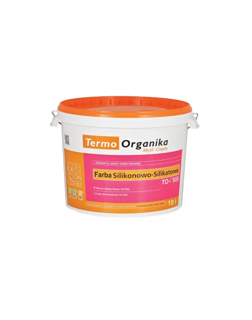 Zdjęcie: Farba silikonowo-silikatowa TO-FSISI 10 L TERMO ORGANIKA