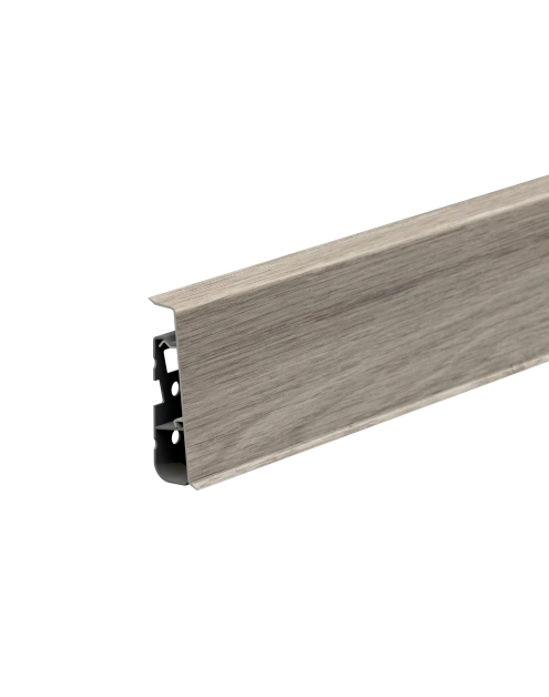 Zdjęcie: Listwa przypodłogowa PVC Hi Line Prestige 2,2x7,5 cm 2,50 m Dąb Sycyliania Mat CEZAR