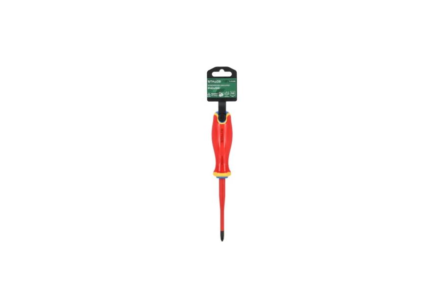 Zdjęcie: Wkrętak elektrotechniczny płaski Phillips PH0x60 mm STALCO