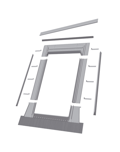 Zdjęcie: Kołnierz okna dachowego OptiLight TZ 01 55x78 cm KRONMAT