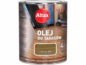 Olej do tarasu 0,75 L ciemny dąb ALTAX