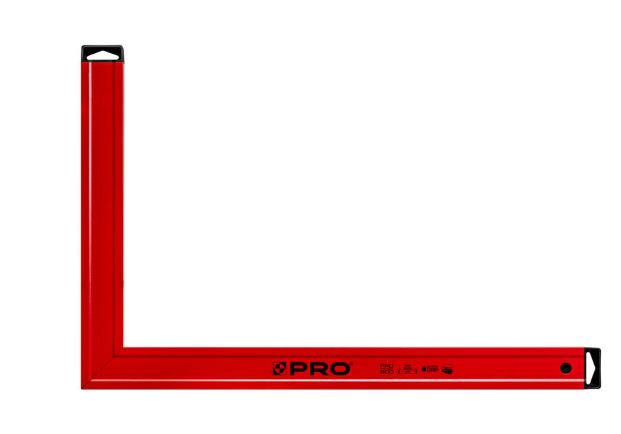 Zdjęcie: Kątownica czerwona bez wskaźników  40x60 cm PRO