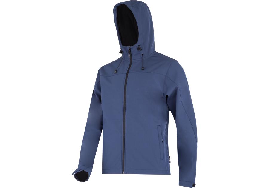 Zdjęcie: Kurtka softshell z kapturem granatowa, L, CE, LAHTI PRO