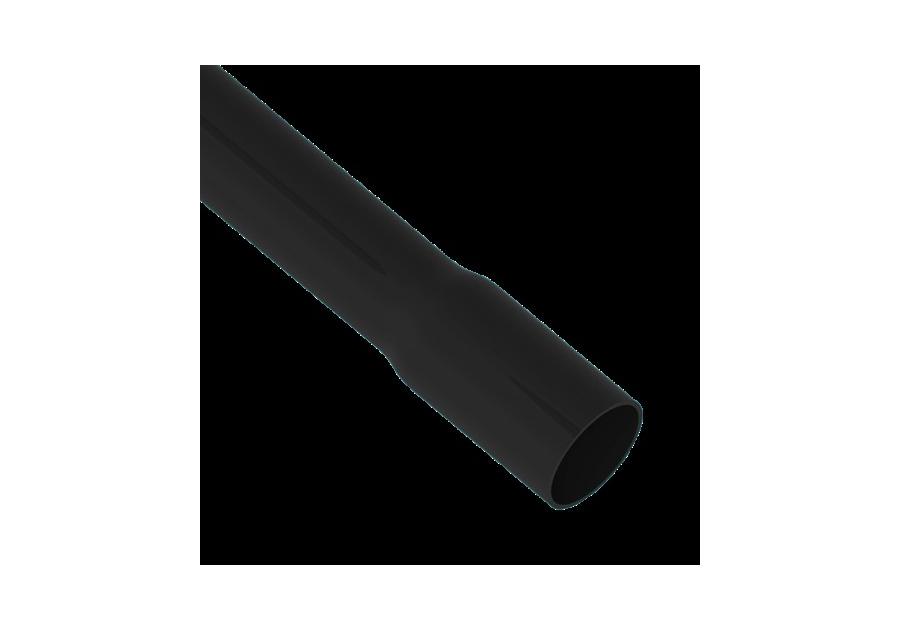 Zdjęcie: Rura kielichowana RLM 20 mm - 2 m czarna AKS Zielonka